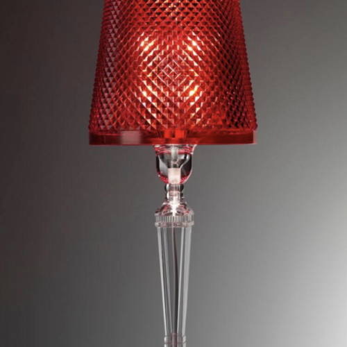 Red Acrylic Lamp